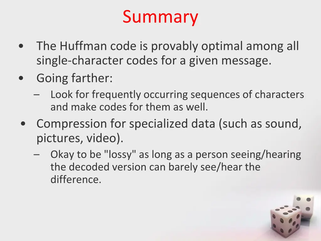 summary