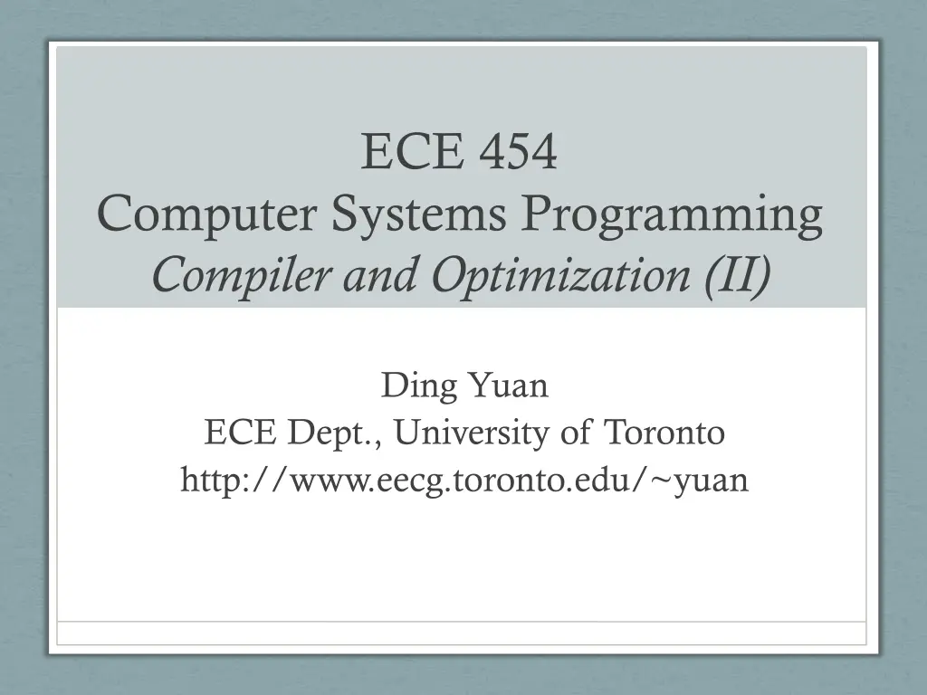 ece 454