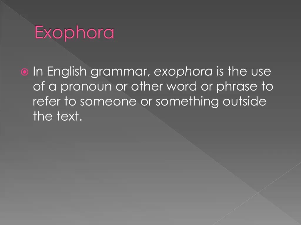 exophora