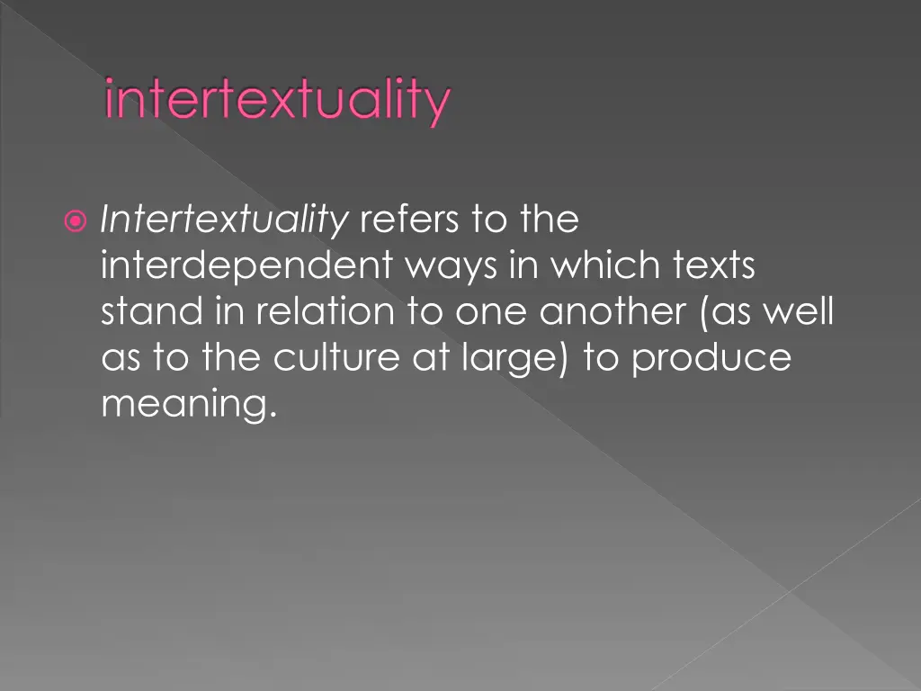 intertextuality