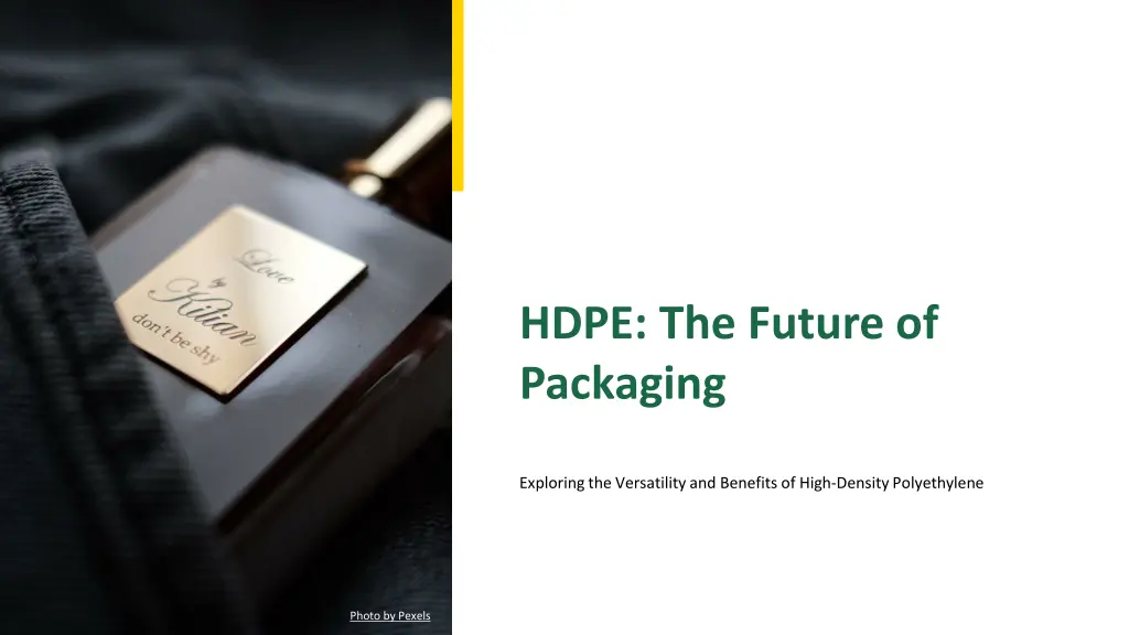 hdpe the future of packaging