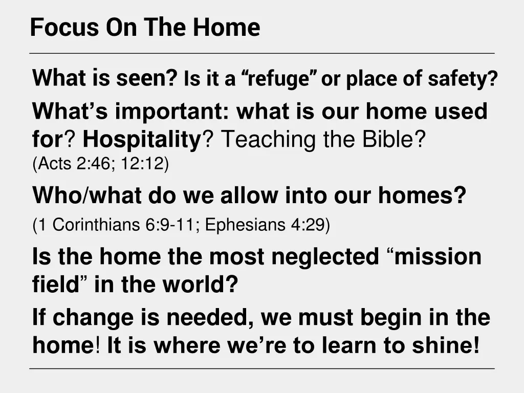 focus on the home 1