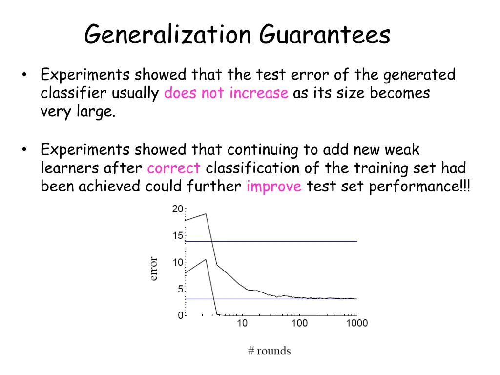 generalization guarantees 2