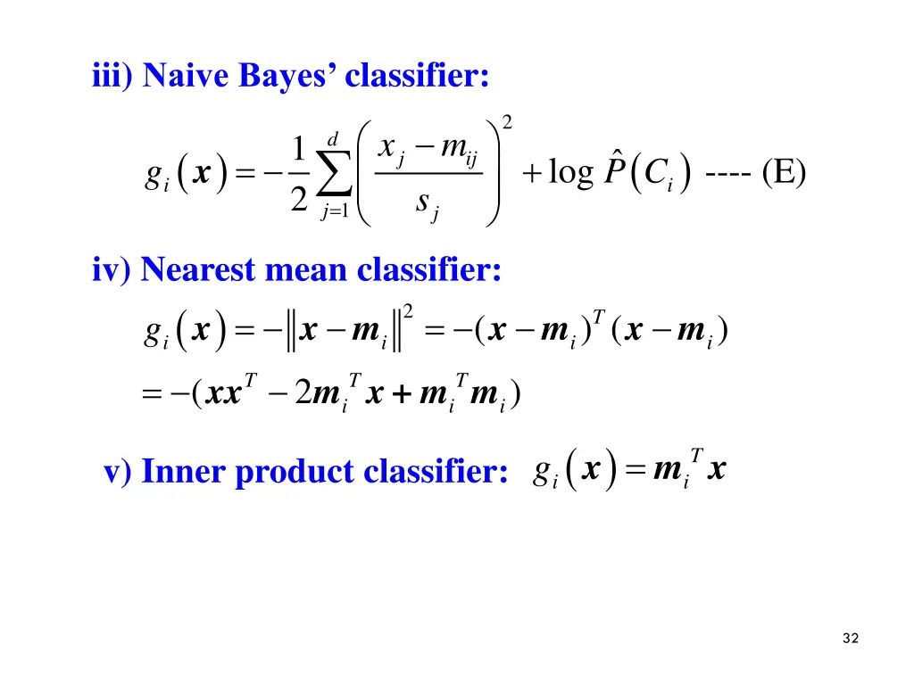 iii naive bayes classifier 1