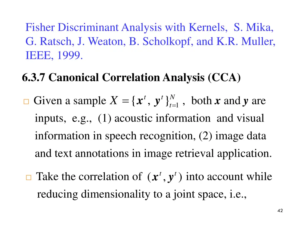 fisher discriminant analysis with kernels s mika