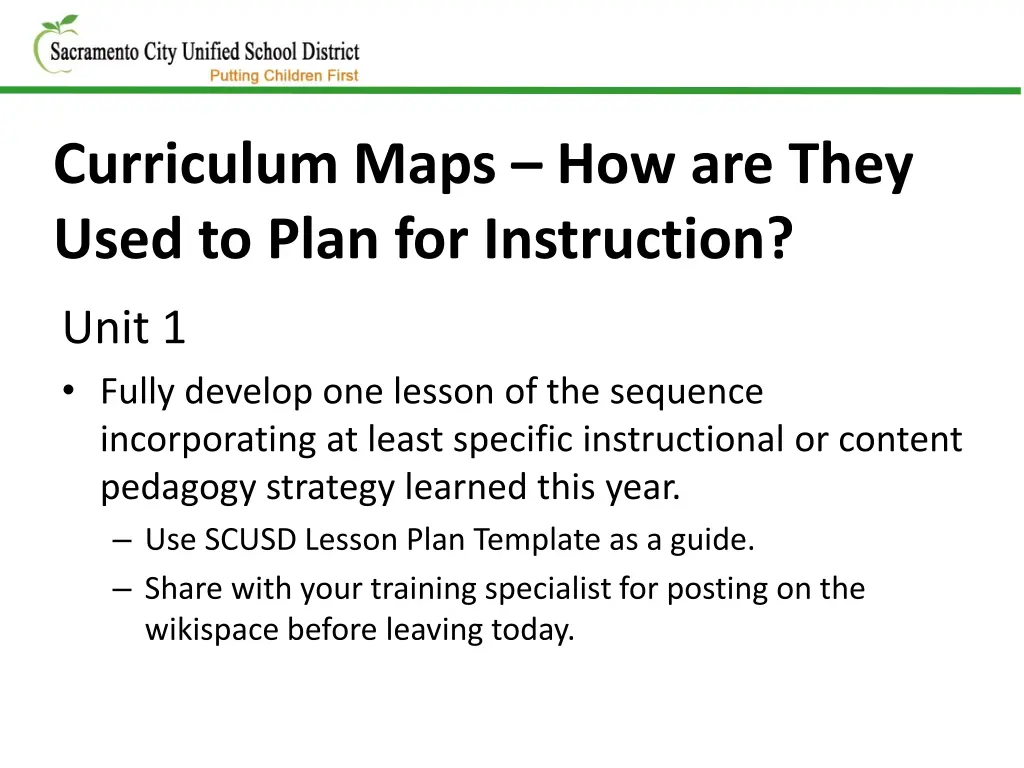 curriculum maps how are they used to plan 3