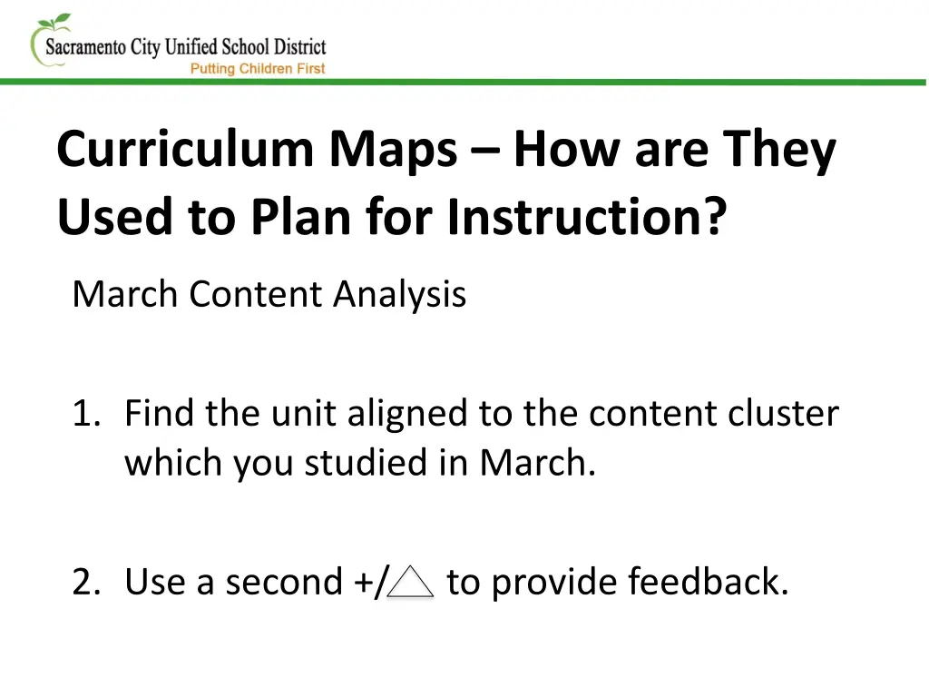 curriculum maps how are they used to plan 4