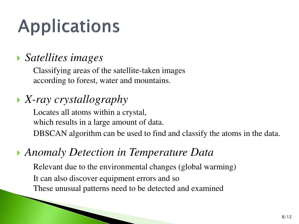 satellites images classifying areas