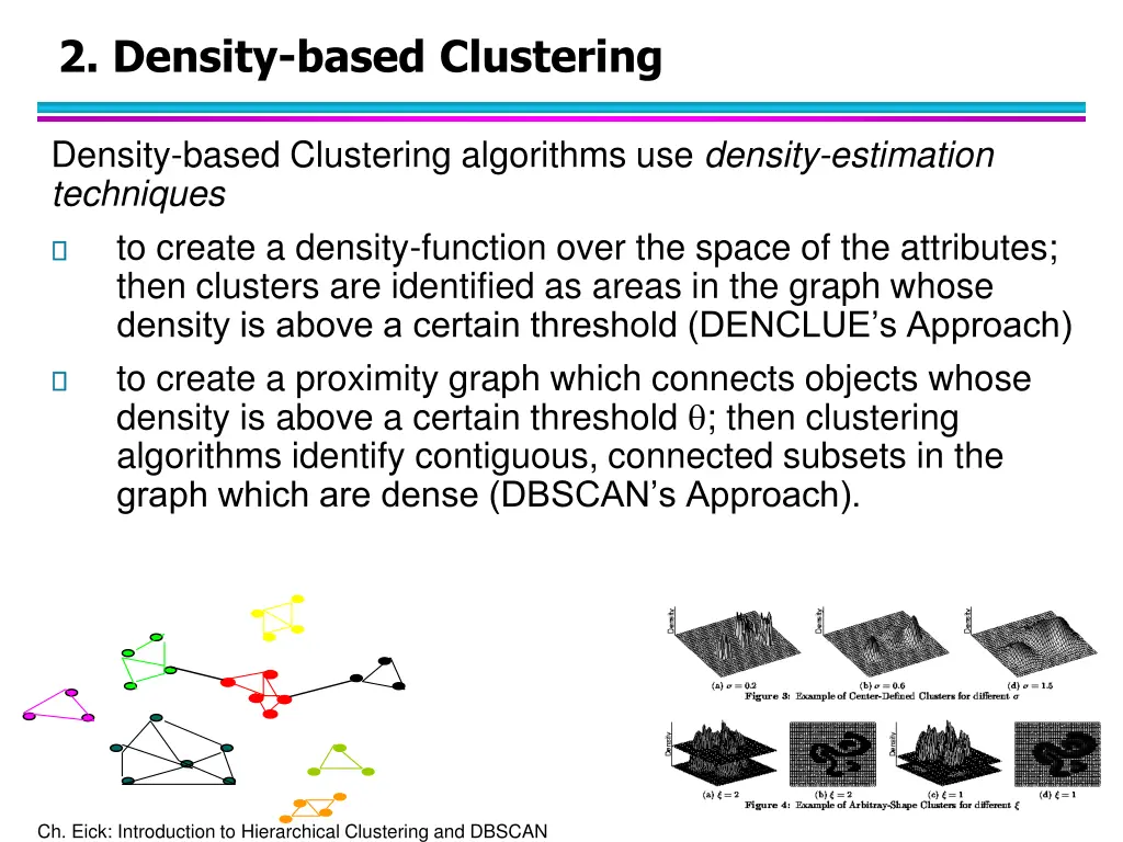 2 density based clustering