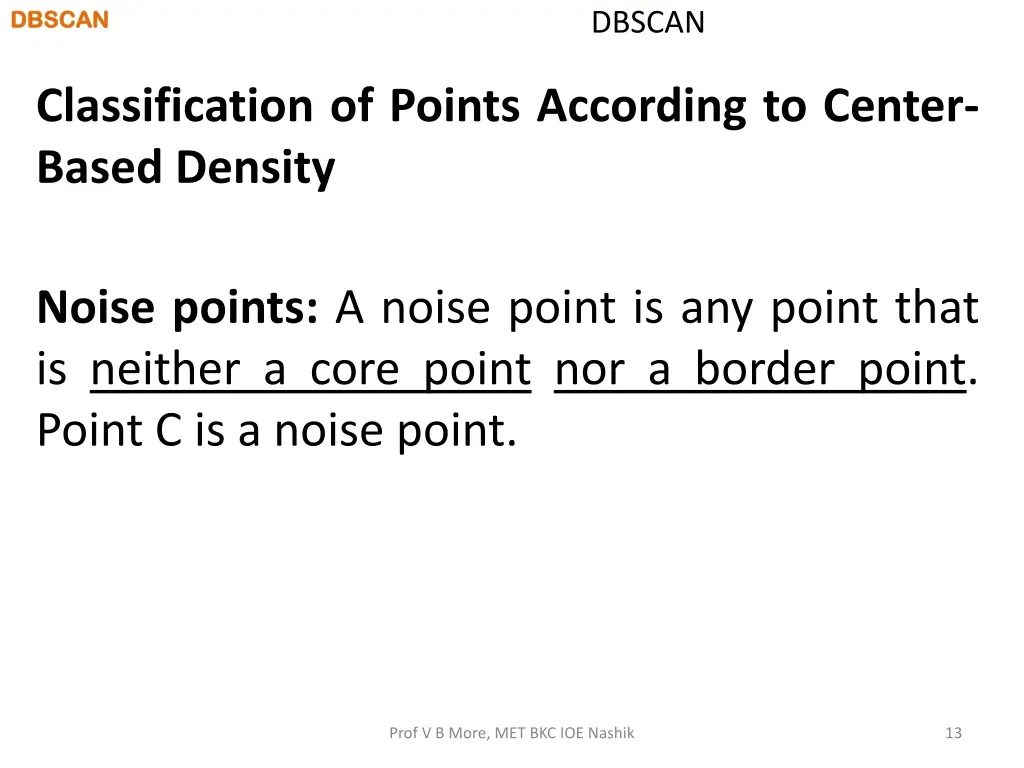 dbscan dbscan 11