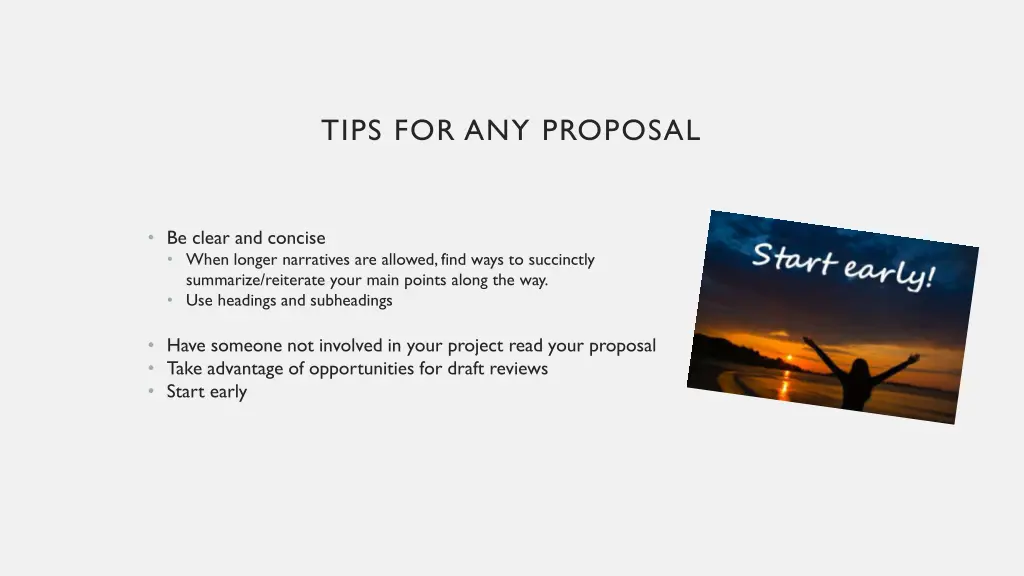 tips for any proposal 2