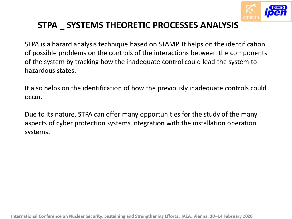 stpa systems theoretic processes analysis