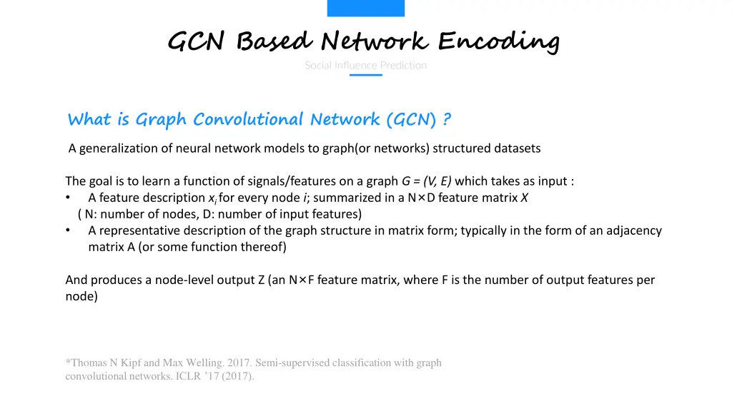 gcn based network encoding