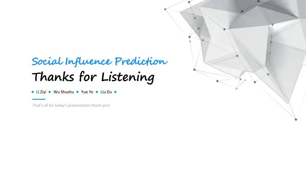 social influence prediction 1