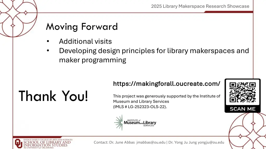 2025 library makerspace research showcase 7