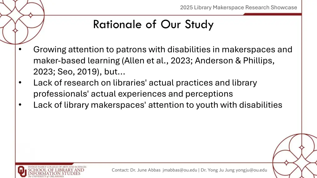 2025 library makerspace research showcase