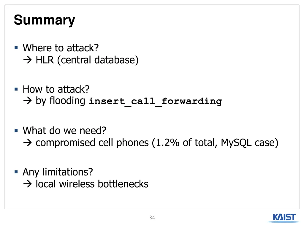 summary