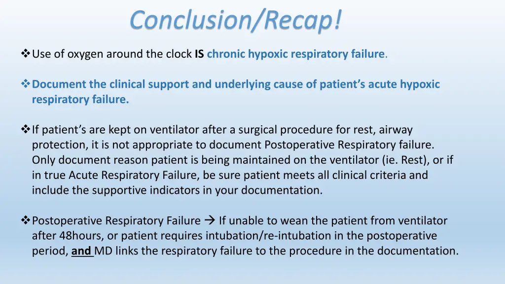 conclusion recap 1
