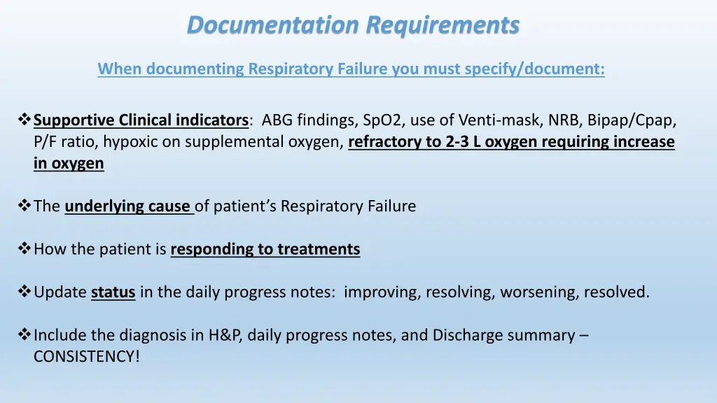 documentation requirements 1