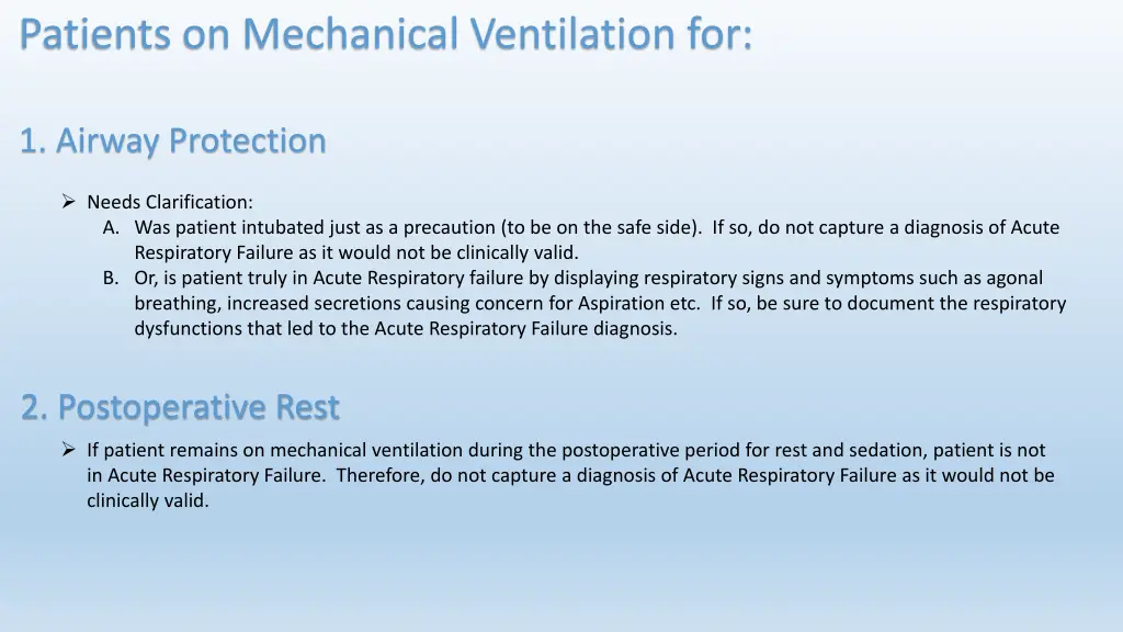 patients on mechanical ventilation for
