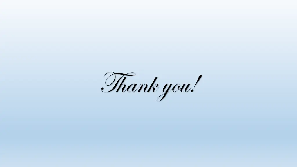 thank you