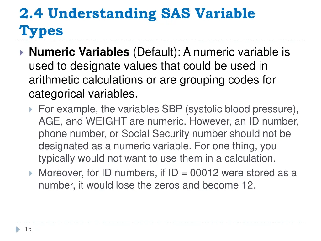 2 4 understanding sas variable types