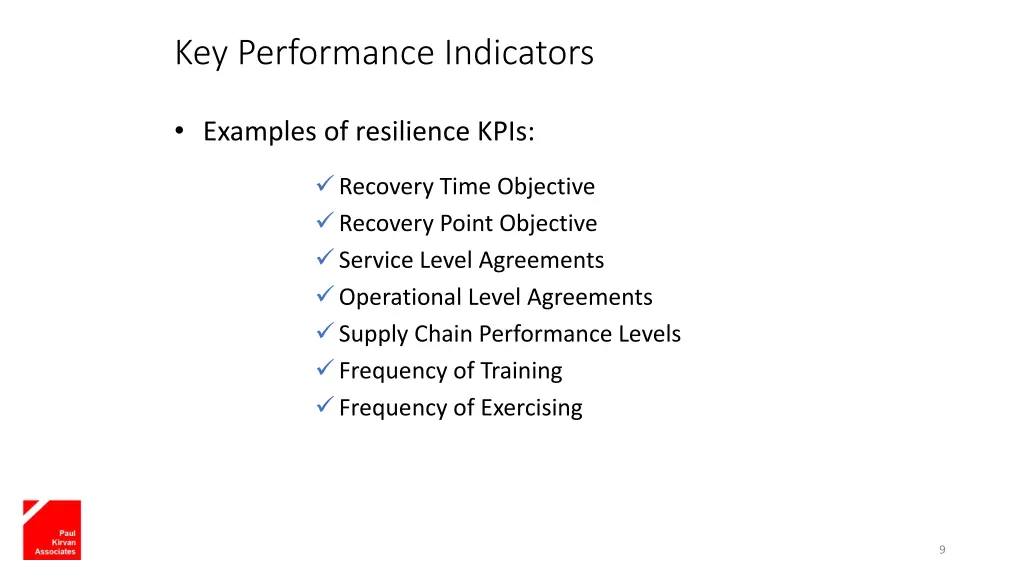 key performance indicators 4