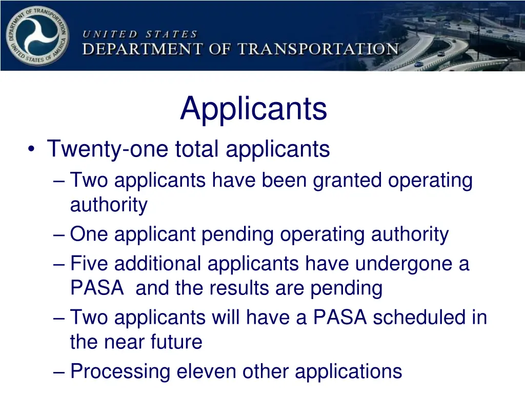 applicants