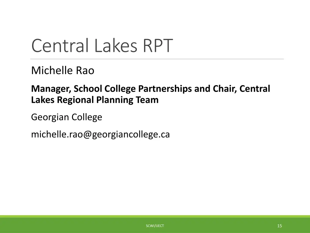central lakes rpt