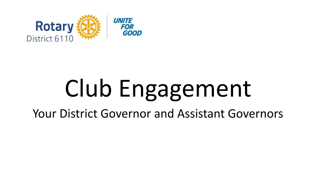 club engagement your district governor