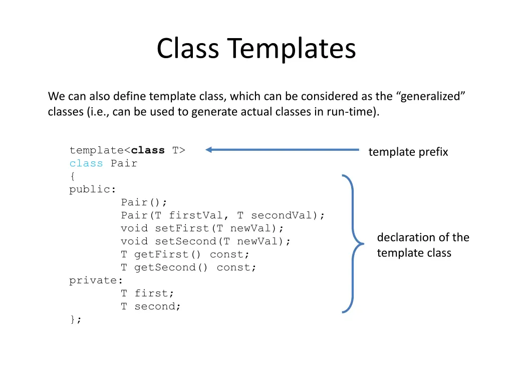 class templates 1