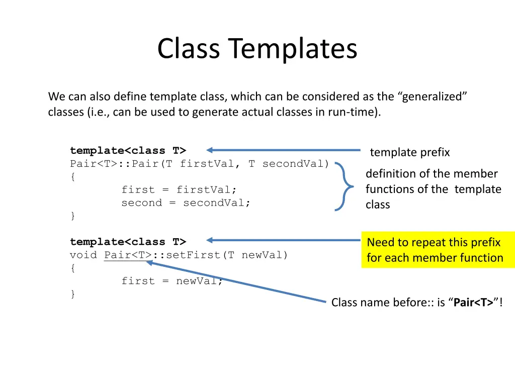 class templates 2