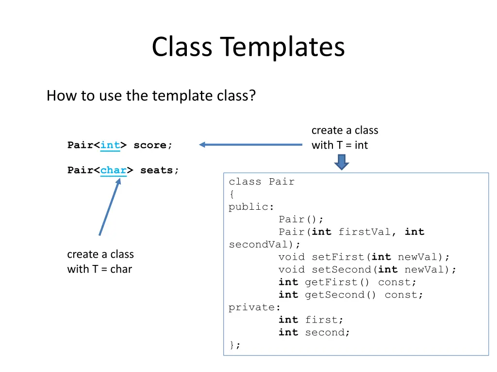 class templates 3
