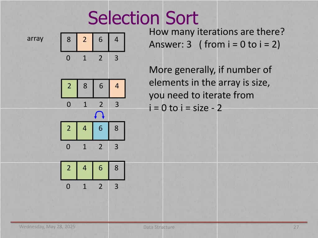 selection sort 1