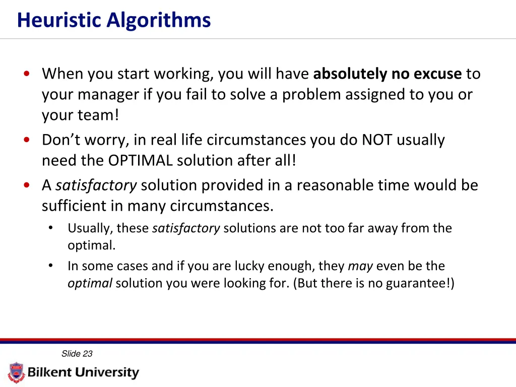 heuristic algorithms