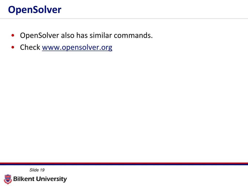 opensolver