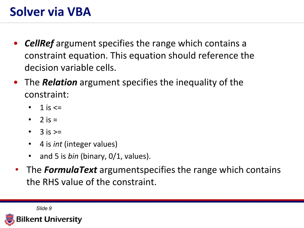 solver via vba 7