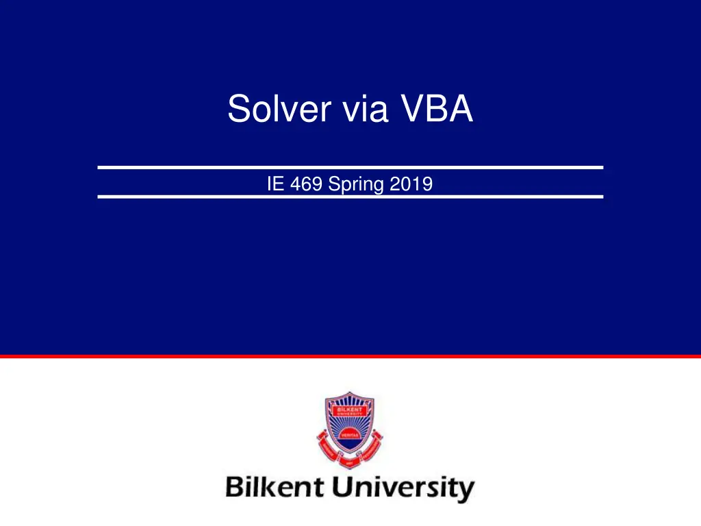 solver via vba