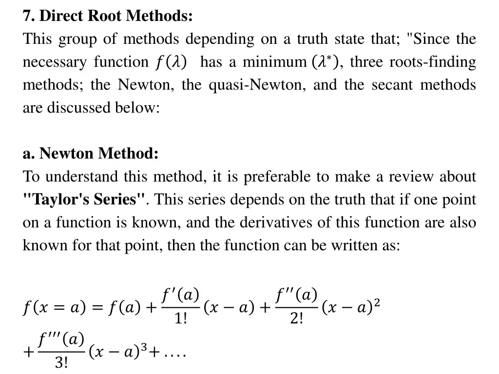 7 direct root methods this group of methods