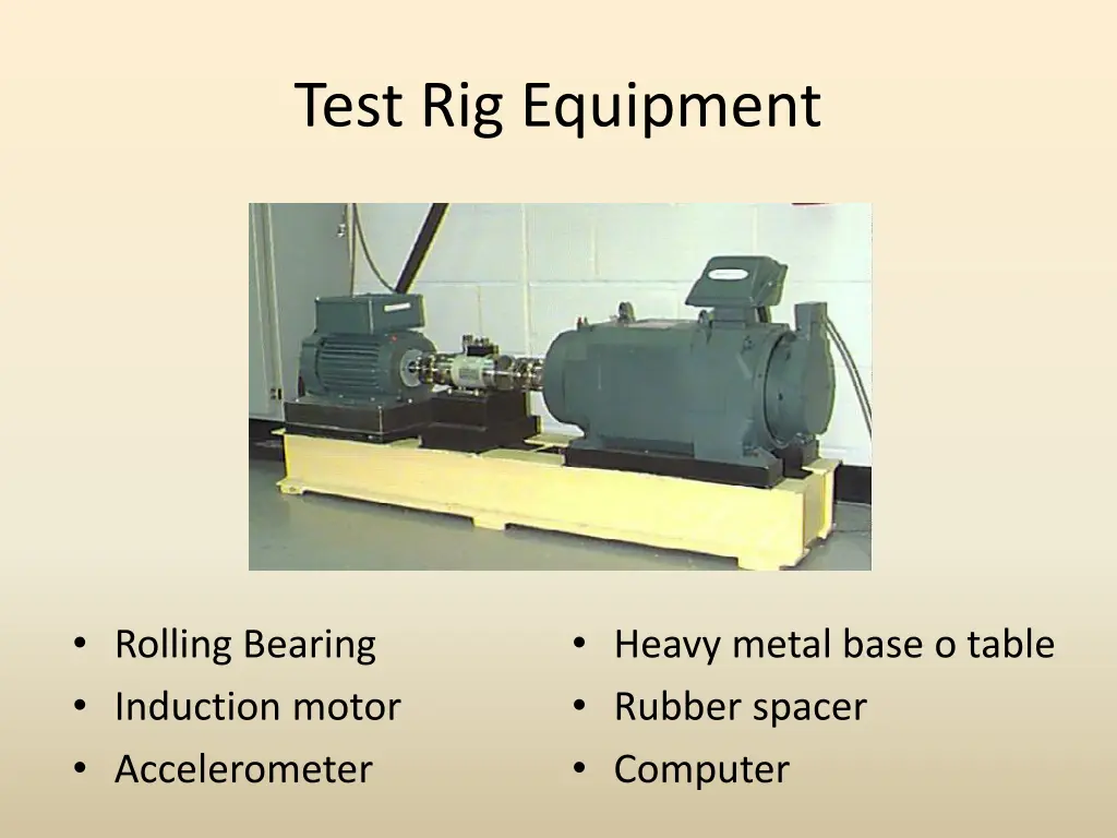 test rig equipment