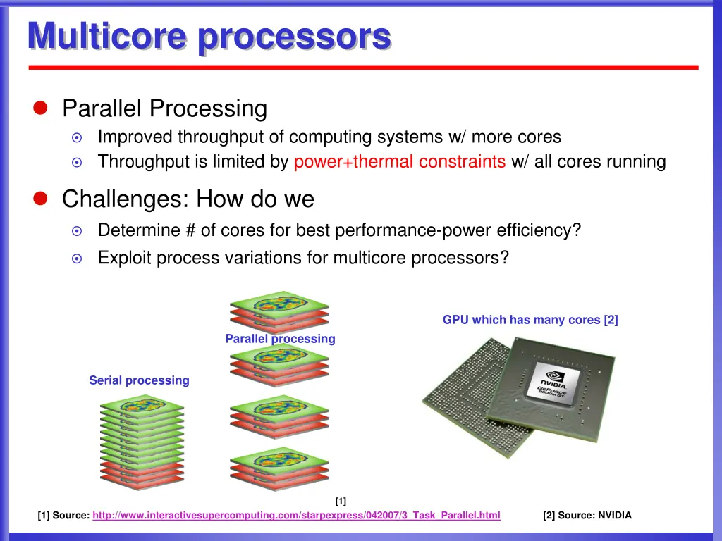 multicore processors