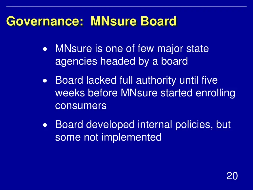 governance mnsure board