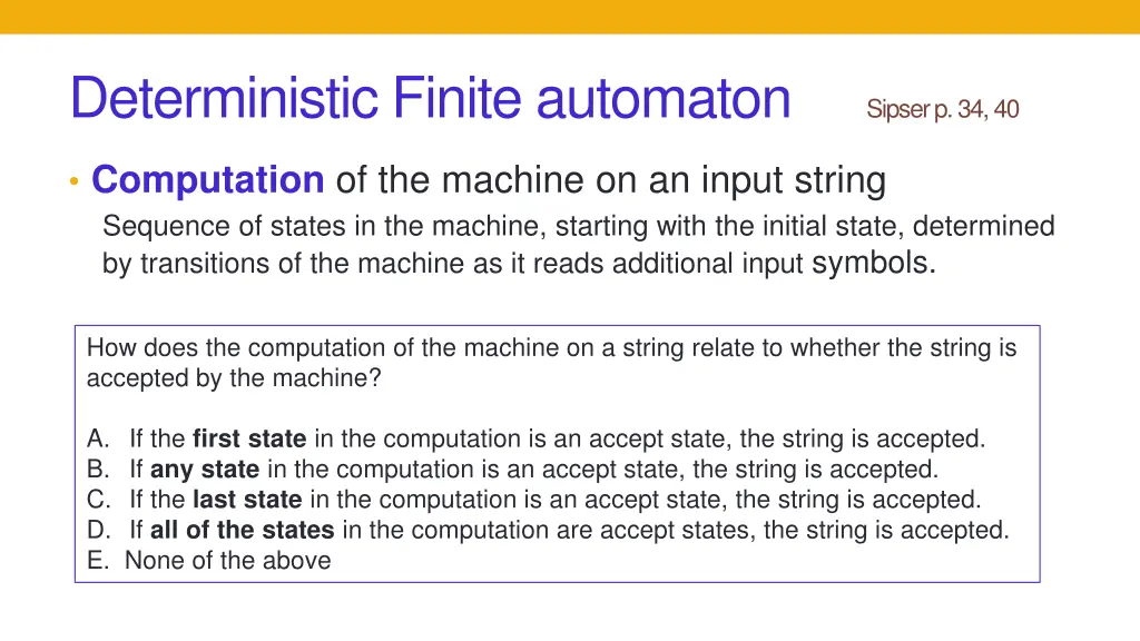 deterministic finite automaton 1