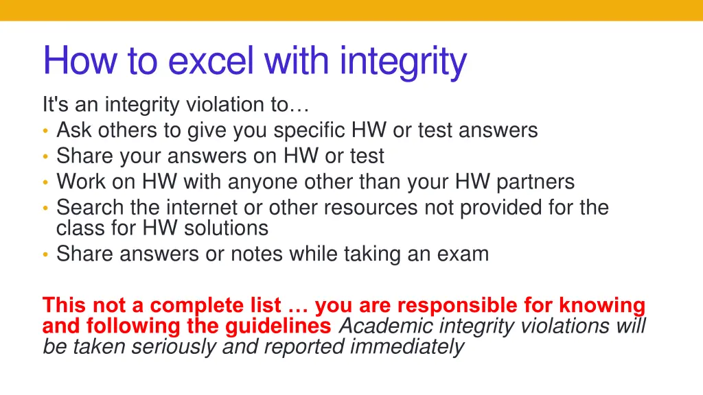 how to excel with integrity it s an integrity