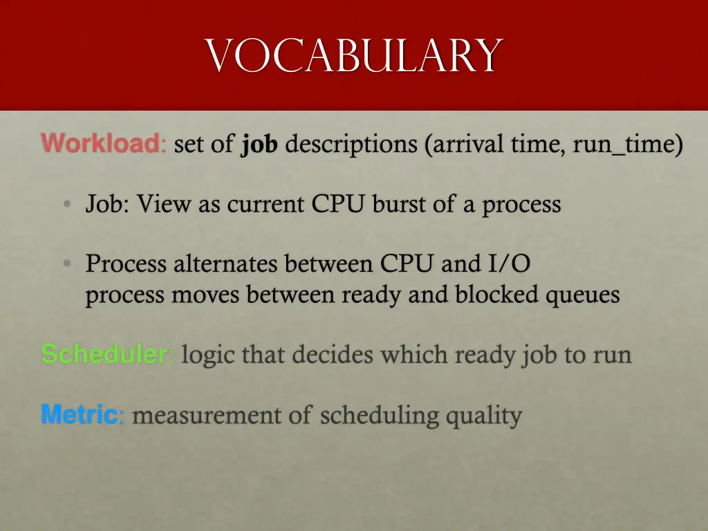 vocabulary