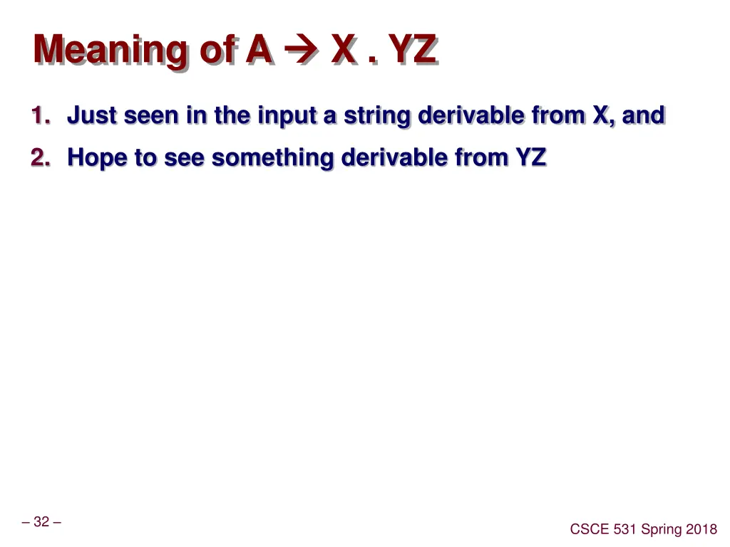 meaning of a