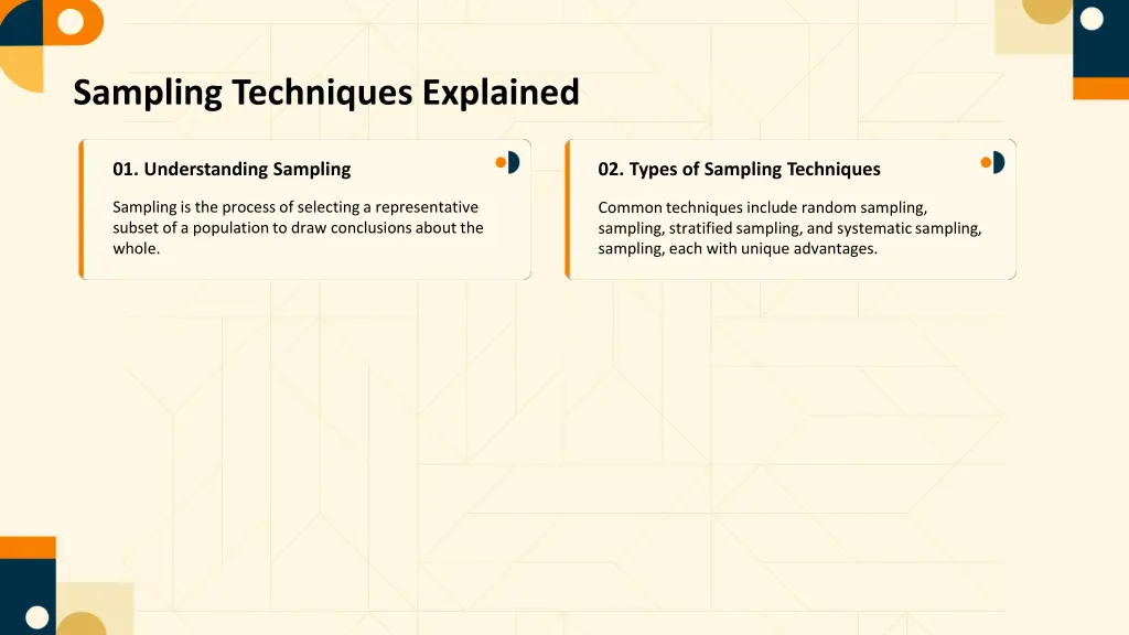 sampling techniques explained