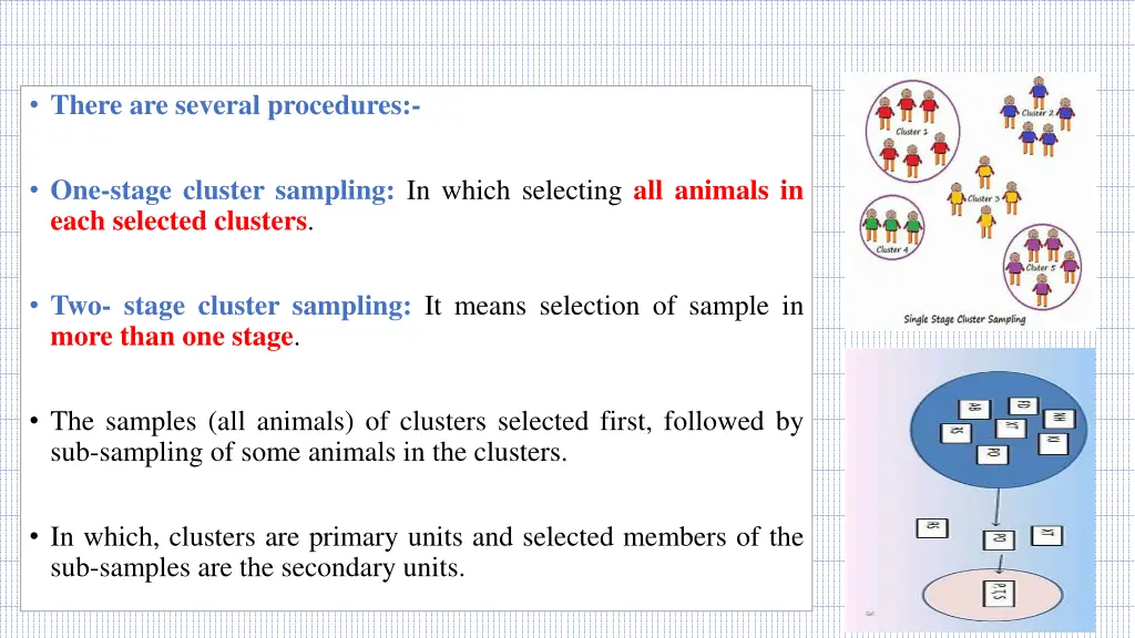 there are several procedures