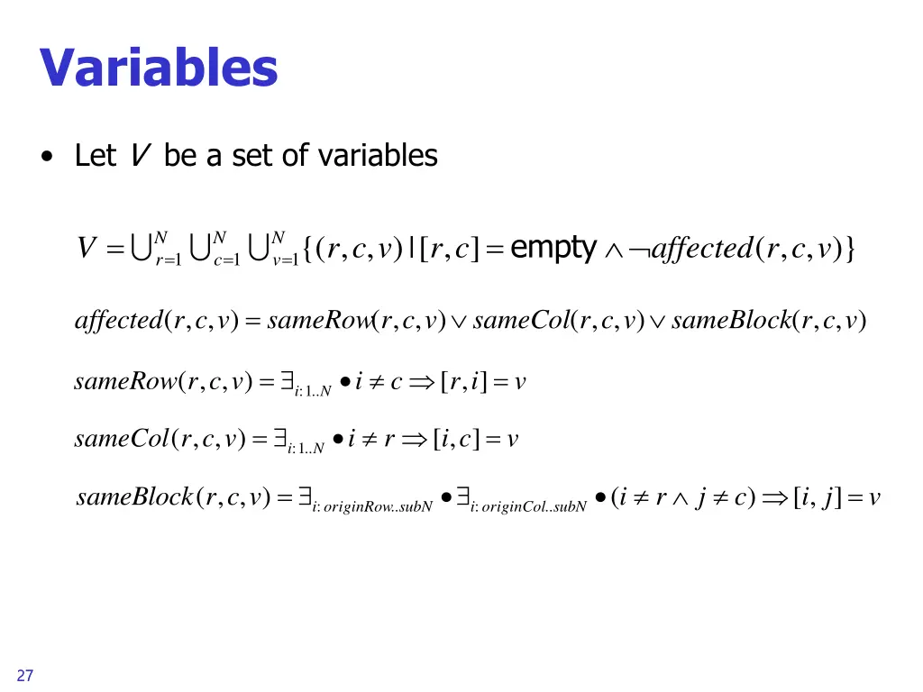variables 2
