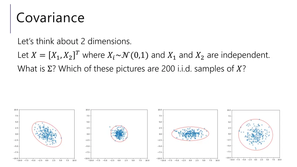 covariance